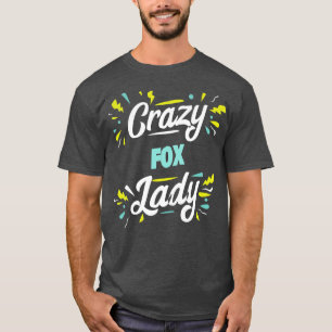 Womens Crazy Fo LadyFunny FPremium T-Shirt