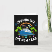 Womens Cruising Into New Year 2026 Family Matching Karte (Vorderseite)
