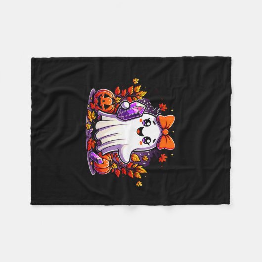 Womens Crystals Halloween Ghost Trendy Soky Bats N Fleecedecke (Vorderseite (Horizontal))