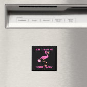 Womens Cute Don't E Me I Fart Easy Fart Joke Flami Magnet (In Situ (Geschirrspüler))