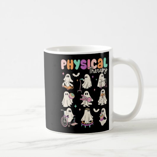 Womens Cute Ghost Physical Therapy Pt Physical The Kaffeetasse (Rechts)