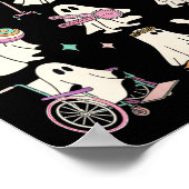 Womens Cute Ghost Physical Therapy Pt Physical The Poster (Ecke)