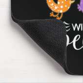 Womens Cute Quilting With My , Quilters  Mousepad (Ecke)