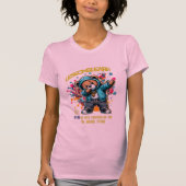 WOMEN'S DABBING FUTURE LESSONS LEARN SOFT TEE (Vorderseite)