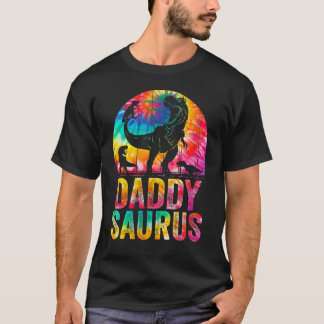 Womens Daddysaurus Rex Dinosaur Daddy Saurus Famil T-Shirt