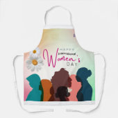 Women's Day Celebration Apron Schürze (Vorderseite)