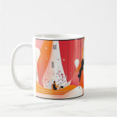 Women's Day, combining elements of minimalism.  Kaffeetasse (Links)