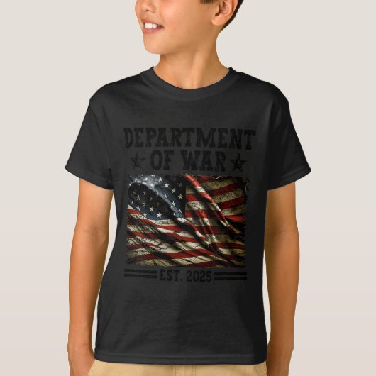 Womens Department Of War Usa Camouflage Flag Depar T-Shirt (Vorderseite)
