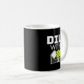 Womens Dill With It Funny Ckleball Paddle And Net Kaffeetasse (VorderseiteRechts)