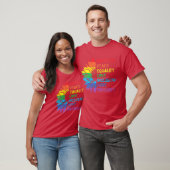 Womens Diversity Inclusion Equality Human Rights R T-Shirt (Unisex)