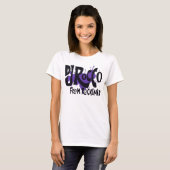 Women's DJ Rocco From Rockland Logo Black  T-Shirt (Vorne ganz)