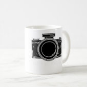 Womens Don'T Be Negative Funny Photography Camera Kaffeetasse (VorderseiteRechts)