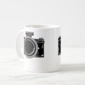 Womens Don'T Be Negative Funny Photography Camera Kaffeetasse (Vorderseite Links)