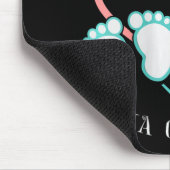 Womens Double The Love New Nana Grandma Of Twins R Mousepad (Ecke)