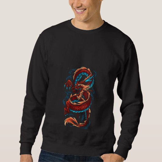 Womens Dragon Sweatshirt (Vorderseite)
