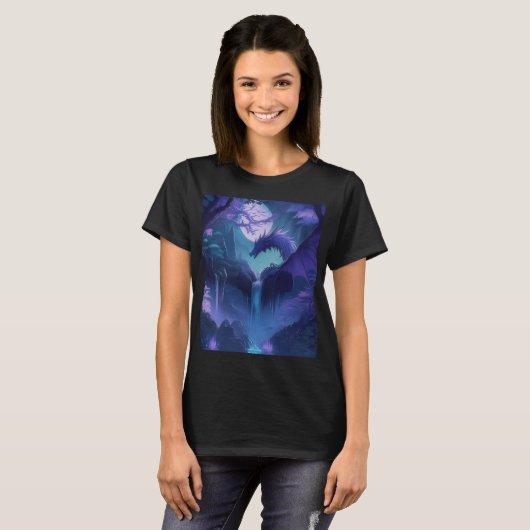 Women's dragon T-shirt (Vorne ganz)