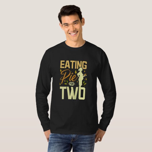 Womens Eating pie for two T-Shirt (Vorne ganz)