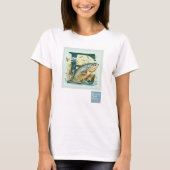 WOMEN's Edmonds Marsh SALMON T - Shirt 2 mit Zurüc (Vorderseite)