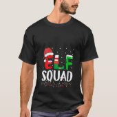Womens Elf Squad Family Matching Group Funny Chris T-Shirt (Vorderseite)