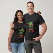 Womens Elf Squad Matching Family Christmas V Neck T-Shirt (Unisex)