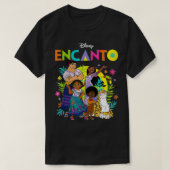 Womens Encanto Character Group VNeck T-Shirt (Design vorne)