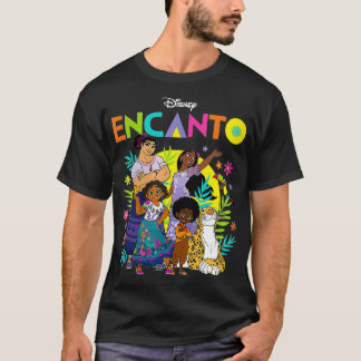 Womens Encanto Character Group VNeck T-Shirt