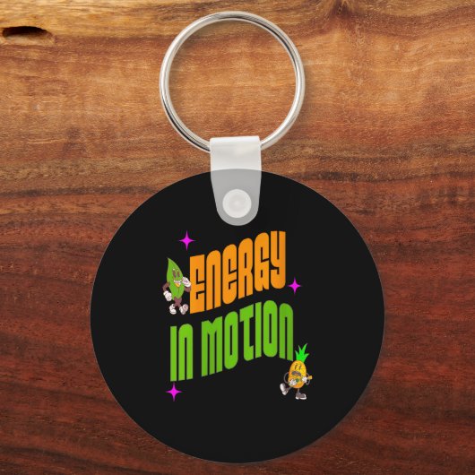 Womens Energy In Action Fun Trocal Active Lifestyl Schlüsselanhänger (Vorderseite)
