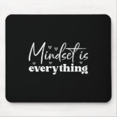 Womens Everything Is Mindset Insrational Mind Moti Mousepad (Vorne)