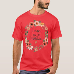 Womens EVJF Personalisiert Team Bride Crown Te T-Shirt