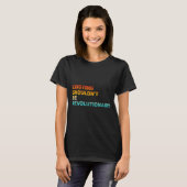 Womens Existing Shouldn't Be Revolutionary Retro V T-Shirt (Vorne ganz)