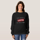 Womens Exponate my Only Student Funny Teachers for Sweatshirt (Vorne ganz)