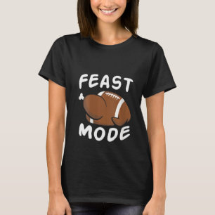 Womens Feed Mode Football Türkei Funny Thanksgivi T-Shirt