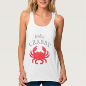 Women's Feelin Crabby Tank Top (Vorderseite)