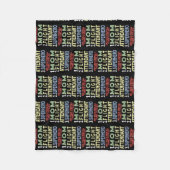 Womens Flight Attendant  Fleecedecke (Vorderseite)