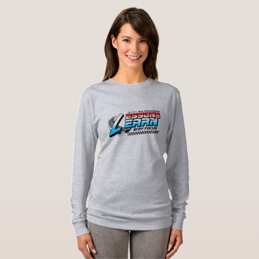 WOMEN'S FOCUS LESSONS LEARN LONG SLEEVE TEE (Vorne ganz)