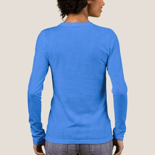 WOMEN'S FOCUS LESSONS LEARN TR-BLEND LONG SLEEVE  Tri-Blend SHIRT (Rückseite)