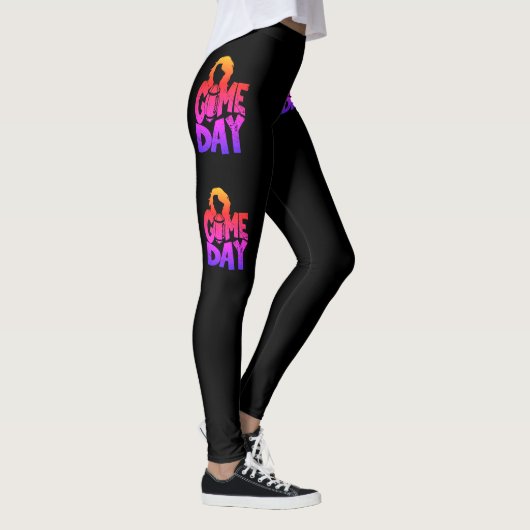Women's Football Gameday Fiery Leggings (Rechts)