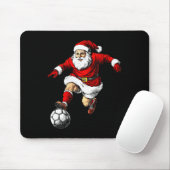 Womens Footballer Christmas V-neck Mousepad (Mit Mouse)
