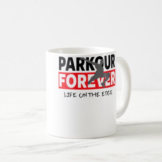 Womens Freerunner - Freerunning - Traceur - Parkou Kaffeetasse (VorderseiteRechts)