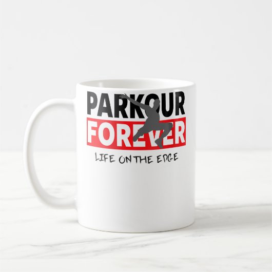 Womens Freerunner - Freerunning - Traceur - Parkou Kaffeetasse (Links)