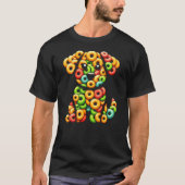 Womens Fruit Loops Cat A Rainbow T-Shirt (Vorderseite)