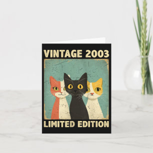 Womens Funny 22 Jahre Altes Geschenk Vintag 2003 K Karte