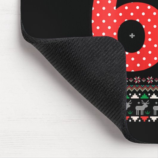 Womens Funny 67 Meme Christmas Pjs Six Seven Gen A Mousepad (Ecke)