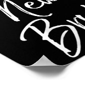 Womens Funny Baptism Gift For Boys Salvation Quote Poster (Ecke)