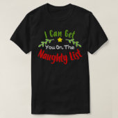 Womens Funny Christmas Gag Geschenk, das ich dir j T-Shirt (Design vorne)
