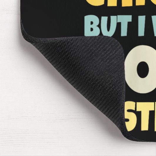 Womens Funny Getting Older Retro Spring Chicken Bi Mousepad (Ecke)