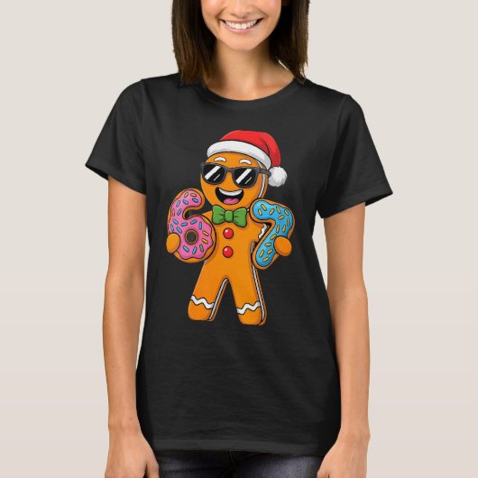 Womens Funny Gingerbread Six Seven 67 Ice Cream Ch T-Shirt (Vorderseite)