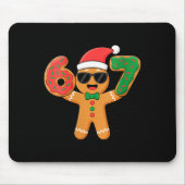 Womens Funny Gingerbread Six Seven 67 Ice Cream Dr Mousepad (Vorne)