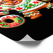 Womens Funny Gingerbread Six Seven 67 Ice Cream Dr Poster (Ecke)