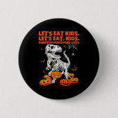 Womens Funny Let's Eat Kids Punctuation Saves Gram Button (Vorderseite)